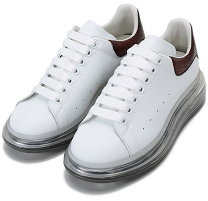 亚历山大·麦昆 透明鞋底核桃蛇皮厚底运动鞋 645872-WHZ4P-9574 Lookbook 亚历山大·麦昆 透明鞋底核桃蛇皮厚底运动鞋 645872-WHZ4P-9574