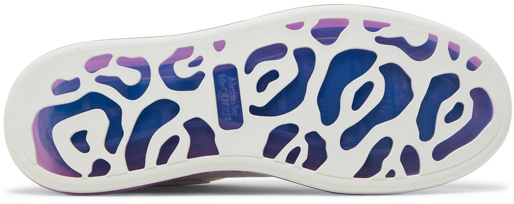 알렉산더 맥퀸 오버사이즈 스니커즈 (화이트 퍼플) 662657-WHYBY-9468 Shop 알렉산더 맥퀸 오버사이즈 스니커즈 (화이트 퍼플) 662657-WHYBY-9468