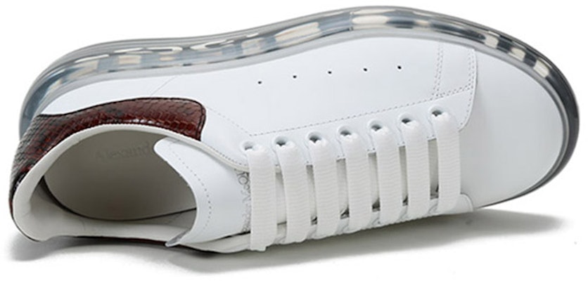 亚历山大·麦昆 透明鞋底核桃蛇皮厚底运动鞋 645872-WHZ4P-9574 Purchase 亚历山大·麦昆 透明鞋底核桃蛇皮厚底运动鞋 645872-WHZ4P-9574