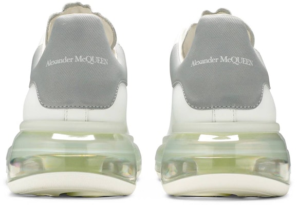 亚历山大·麦昆透明鞋底白色枪金属超大号运动鞋 662659-WIA4T-9058 Details for 亚历山大·麦昆透明鞋底白色枪金属超大号运动鞋 662659-WIA4T-9058