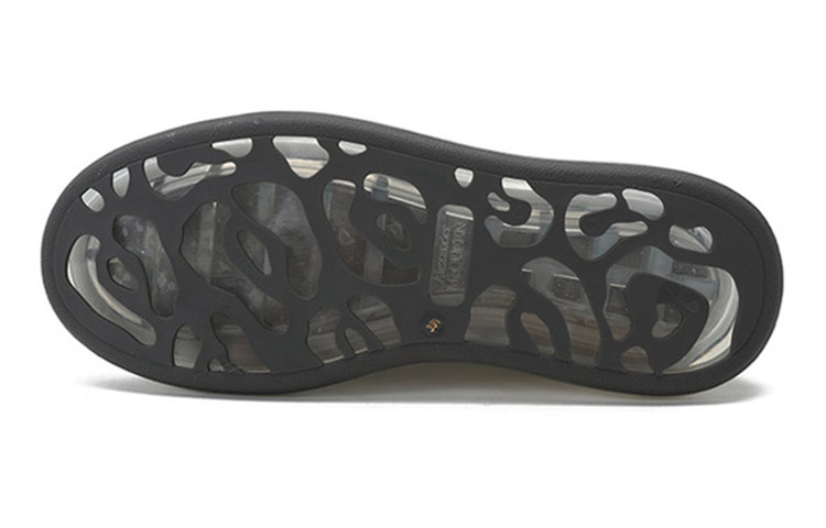 Details for 亚历山大·麦昆 透明鞋底核桃蛇皮厚底运动鞋 645872-WHZ4P-9574