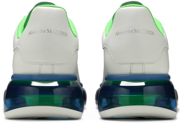 Alexander McQueen Oversized Sneaker 'Transparent Sole - White Blue' 662657-WHYBY-9467 Details for Alexander McQueen Oversized Sneaker 'Transparent Sole - White Blue' 662657-WHYBY-9467