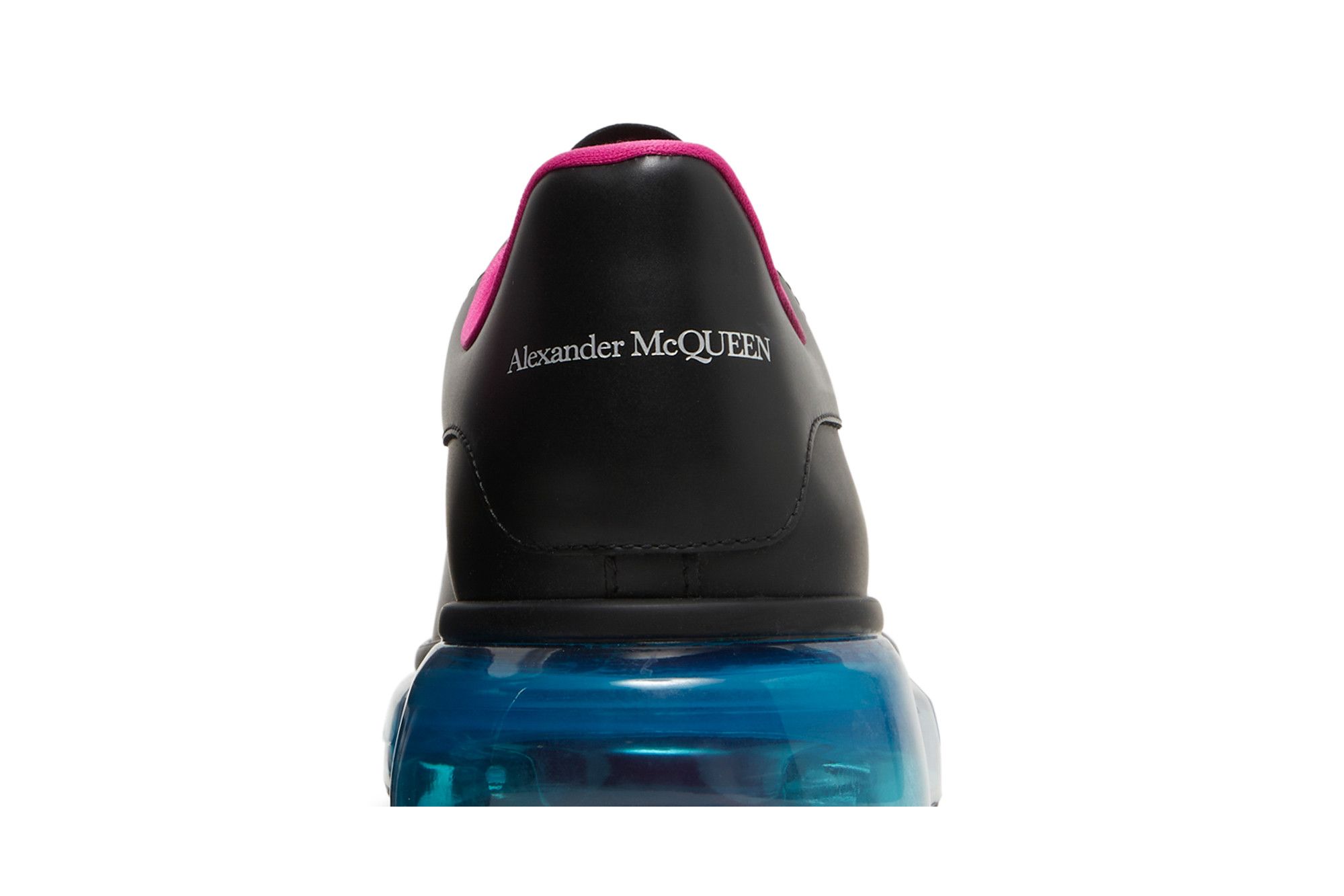 Sizing Alexander McQueen Oversized Sneaker ''Transparente Sohle - Schwarz Blau'' 662657-WHYBY-1350