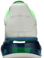 亞歷山大·麥昆透明底白藍色超大號運動鞋 662657-WHYBY-9467 Sizing 亞歷山大·麥昆透明底白藍色超大號運動鞋 662657-WHYBY-9467