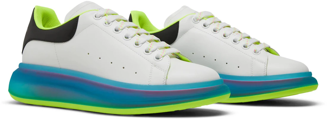 알렉산더 맥퀸 오버사이즈 스니커즈 (투명 밑창 - 화이트 이리데슨트) 662657-WIBN3-9769 Cheap 알렉산더 맥퀸 오버사이즈 스니커즈 (투명 밑창 - 화이트 이리데슨트) 662657-WIBN3-9769