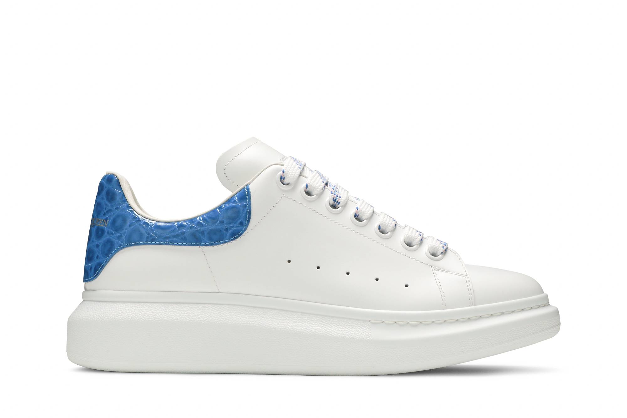 Alexander McQueen Oversized Sneaker 'Ultramarine Crocodile' 625162-WHYB8-9407