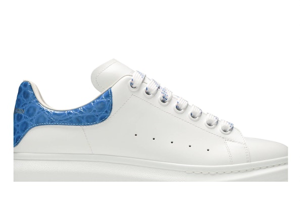 Alexander McQueen Oversized Sneaker 'Ultramarine Crocodile' 625162-WHYB8-9407 Order Alexander McQueen Oversized Sneaker 'Ultramarine Crocodile' 625162-WHYB8-9407