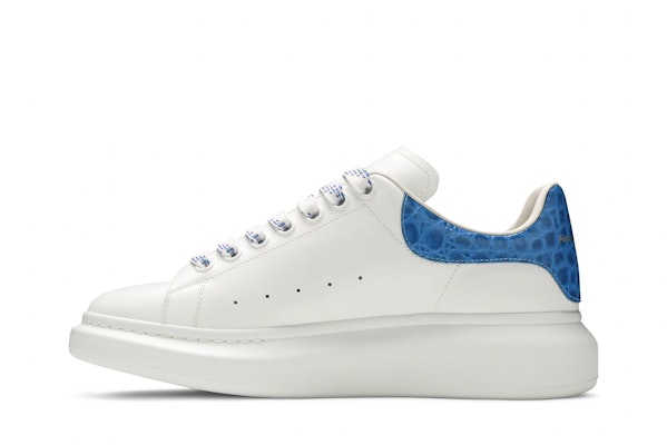 Alexander McQueen Oversized Sneaker 'Ultramarine Crocodile' 625162-WHYB8-9407 Lookbook Alexander McQueen Oversized Sneaker 'Ultramarine Crocodile' 625162-WHYB8-9407