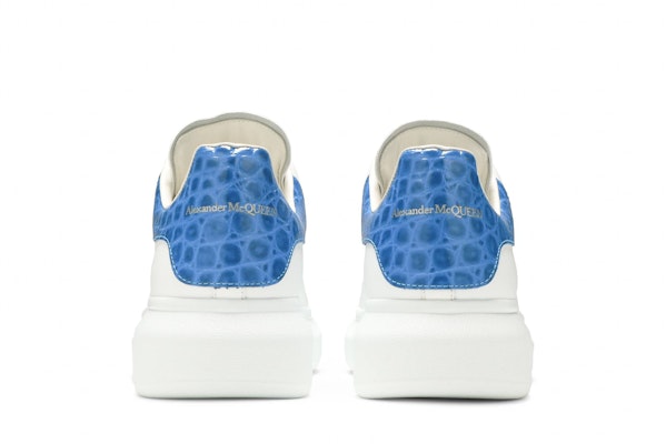 Alexander McQueen Oversized Sneaker 'Buaya Ultramarine' 625162WHYB89407 Details for Alexander McQueen Oversized Sneaker 'Buaya Ultramarine' 625162WHYB89407