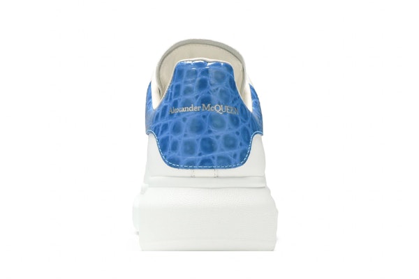Alexander McQueen Oversized Sneaker 'Ultramarine Crocodile' 625162-WHYB8-9407 Sizing Alexander McQueen Oversized Sneaker 'Ultramarine Crocodile' 625162-WHYB8-9407