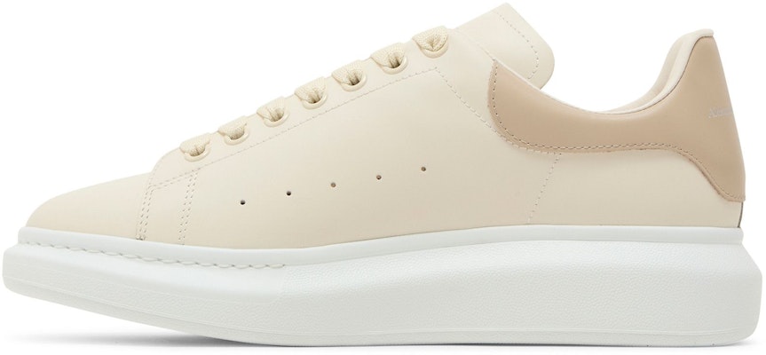 亞歷山大·麥昆 皮革 低幫繫帶圓頭 時尚休閒鞋 男款 白色 Lookbook 亞歷山大·麥昆 皮革 低幫繫帶圓頭 時尚休閒鞋 男款 白色