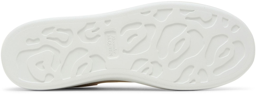 亞歷山大·麥昆 皮革 低幫繫帶圓頭 時尚休閒鞋 男款 白色 Shop 亞歷山大·麥昆 皮革 低幫繫帶圓頭 時尚休閒鞋 男款 白色