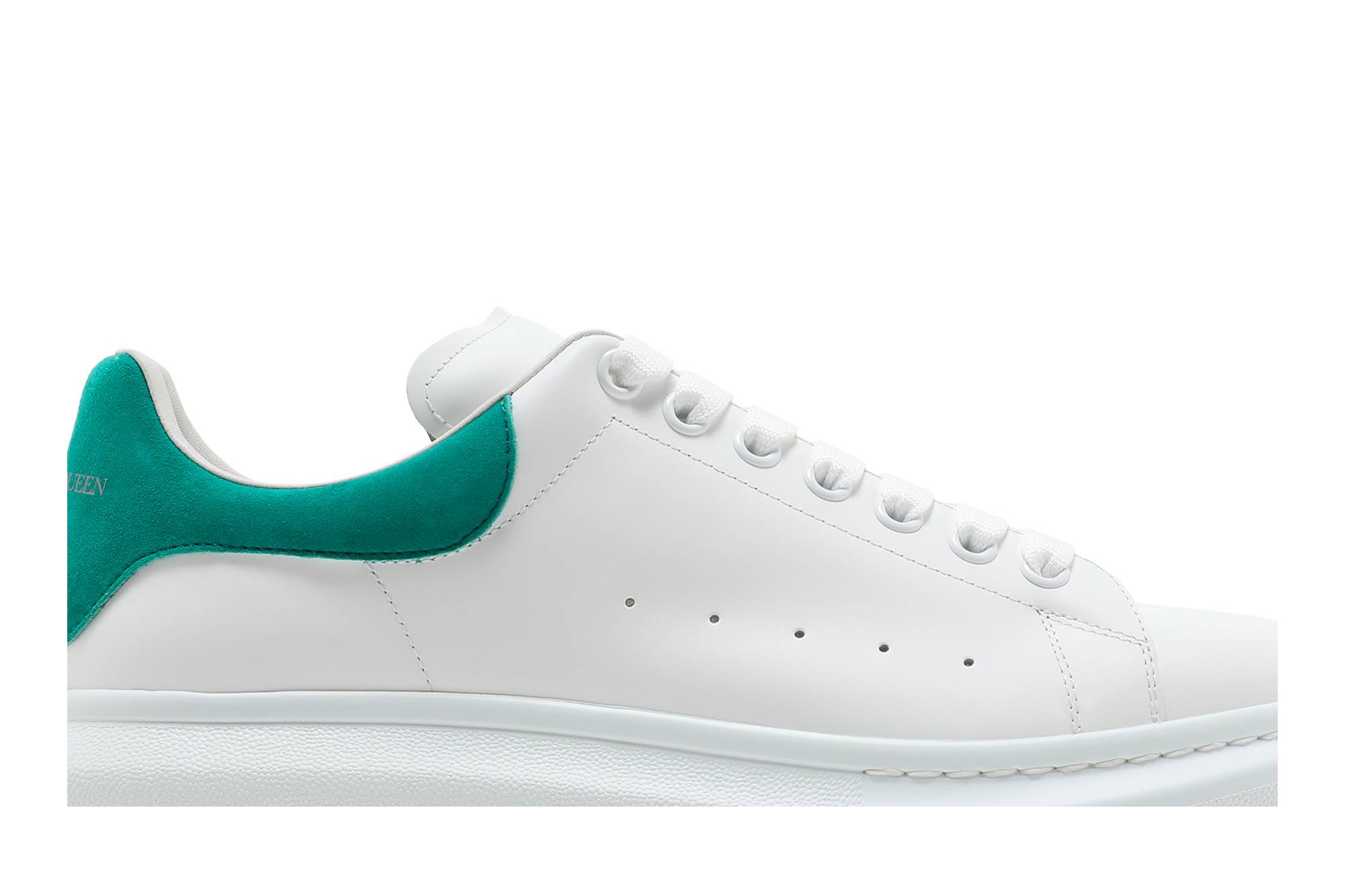 Order 亚历山大·麦昆超大码运动鞋‘白色阿鲁巴蓝’ 553680-WHGP7-9018