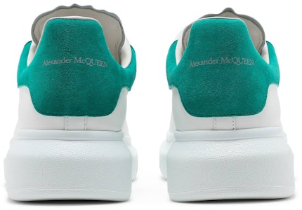 Alexander McQueen Sepatu 'White Aruba Blue' Ukuran Besar 553680-WHGP7-9018 Details for Alexander McQueen Sepatu 'White Aruba Blue' Ukuran Besar 553680-WHGP7-9018