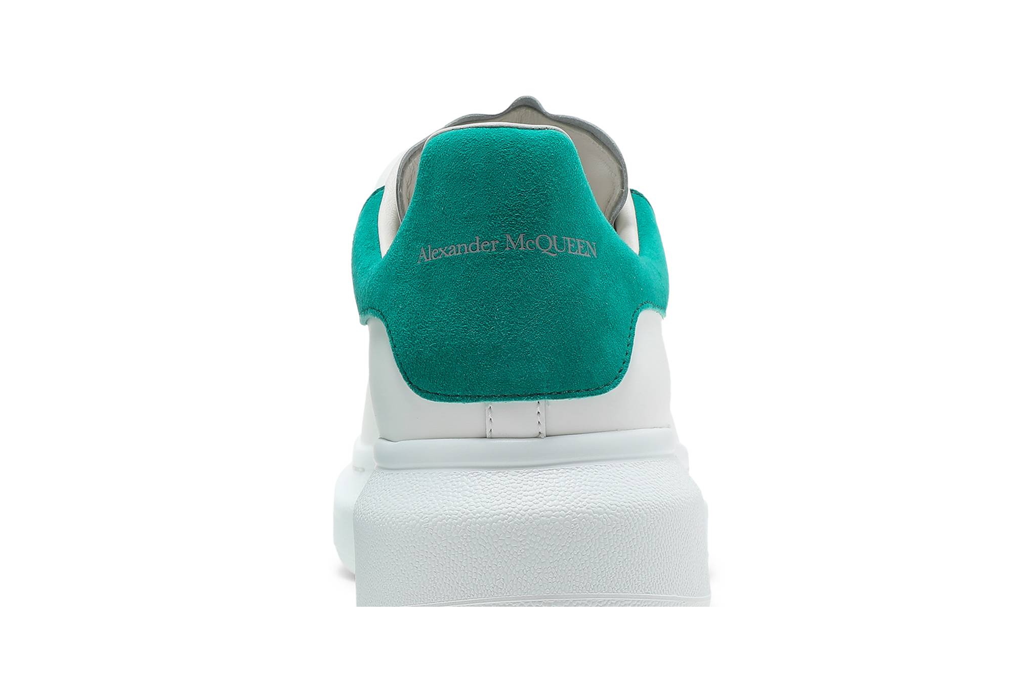 Sizing 亚历山大·麦昆超大码运动鞋‘白色阿鲁巴蓝’ 553680-WHGP7-9018