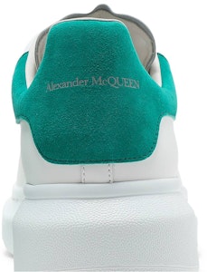 Alexander McQueen Sepatu 'White Aruba Blue' Ukuran Besar 553680-WHGP7-9018 Sizing Alexander McQueen Sepatu 'White Aruba Blue' Ukuran Besar 553680-WHGP7-9018