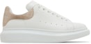 Buy Alexander McQueen Oversized Sneaker 'Putih Beige Buaya' 727392-WICG6-9026