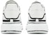 Alexander McQueen Oversized Sneaker 'Putih Hitam' 627867-WHYBI-9061