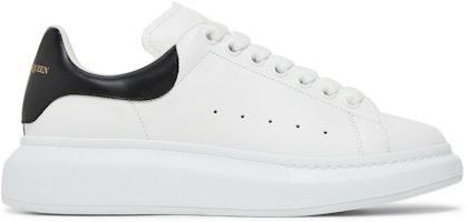 Alexander McQueen Oversized Sneaker 'White Black' 553680WHGP59061 Alexander McQueen Oversized Sneaker 'White Black' 553680WHGP59061