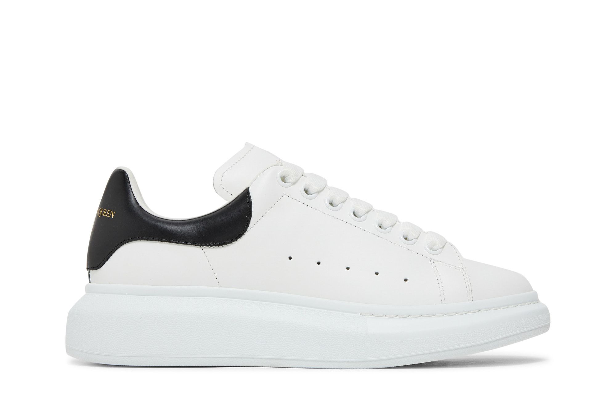Alexander McQueen Oversized Sneaker 'White Black' 553680WHGP59061
