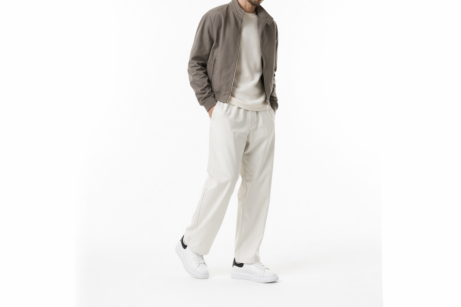 Order Sneaker Alexander McQueen Oversized ''Blanc Noir'' 553680WHGP59061