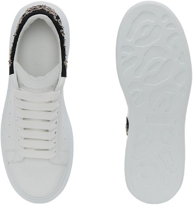 アレキサンダー・マックイーン オーバーサイズ スニーカー 白黒 711148WICG99089 Shop アレキサンダー・マックイーン オーバーサイズ スニーカー 白黒 711148WICG99089