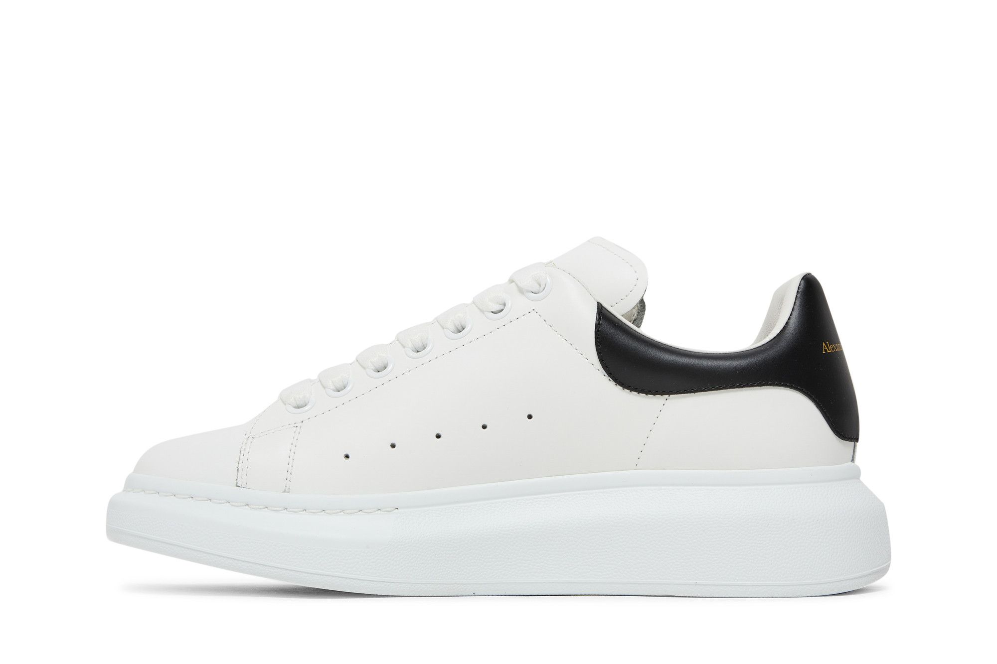 Shop Sneaker Alexander McQueen Oversized ''Blanc Noir'' 553680WHGP59061