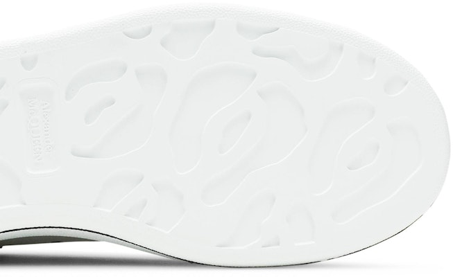 알렉산더 맥퀸 오버사이즈 스니커즈 '화이트 블랙' 627867WHYBI9061 Purchase 알렉산더 맥퀸 오버사이즈 스니커즈 '화이트 블랙' 627867WHYBI9061