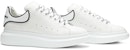 Alexander McQueen Kasut Oversized 'Putih Hitam' 625156WHXMT9074