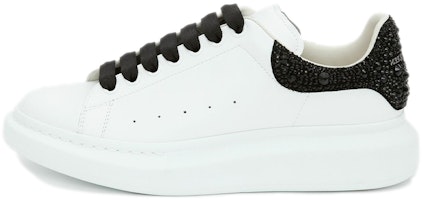 Alexander McQueen Oversized Sneaker 'White Black Crystal' 662654WIA4U9581 Alexander McQueen Oversized Sneaker 'White Black Crystal' 662654WIA4U9581