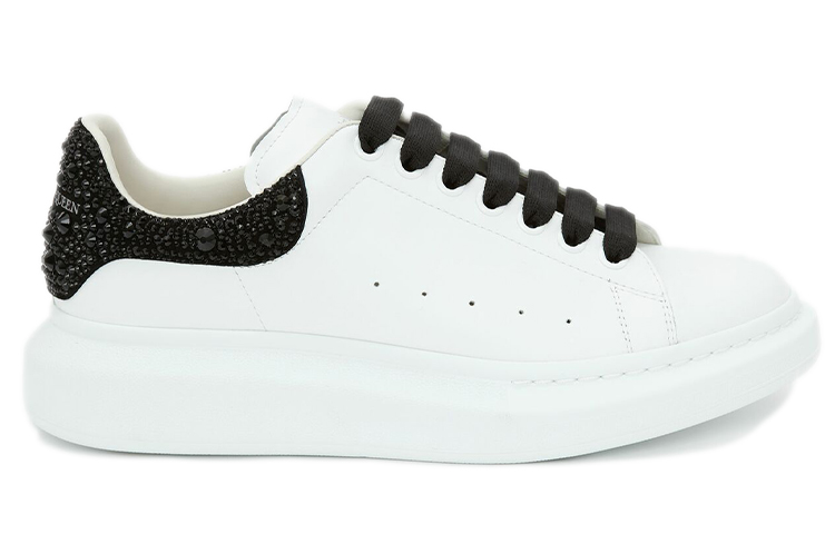 Order Alexander McQueen Zapatillas Oversized 'Blanco Negro Cristal' 662654-WIA4U-9581