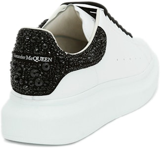 알렉산더 맥퀸 오버사이즈 스니커즈 (화이트 블랙 크리스탈) 662654-WIA4U-9581 Shop 알렉산더 맥퀸 오버사이즈 스니커즈 (화이트 블랙 크리스탈) 662654-WIA4U-9581