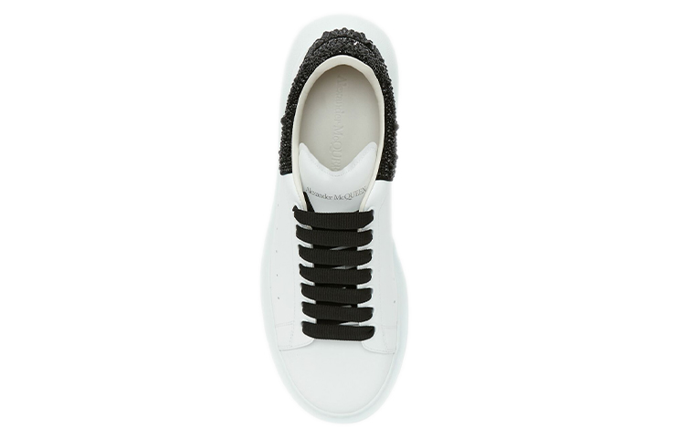 Purchase Alexander McQueen Zapatillas Oversized 'Blanco Negro Cristal' 662654-WIA4U-9581