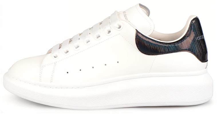 Alexander McQueen Oversized Sneaker 'White Black Iridescent' 553680WIA4N9061 Buy Alexander McQueen Oversized Sneaker 'White Black Iridescent' 553680WIA4N9061