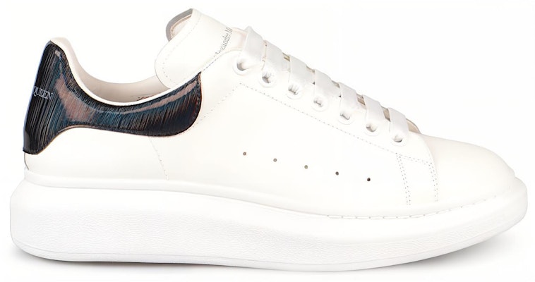 Alexander McQueen Oversized Sneaker 'White Black Iridescent' 553680WIA4N9061 Order Alexander McQueen Oversized Sneaker 'White Black Iridescent' 553680WIA4N9061