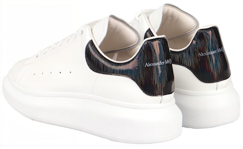 Zapatillas Alexander McQueen Oversized 'Blanco Negro Iridiscente' 553680-WIA4N-9061 Shop Zapatillas Alexander McQueen Oversized 'Blanco Negro Iridiscente' 553680-WIA4N-9061