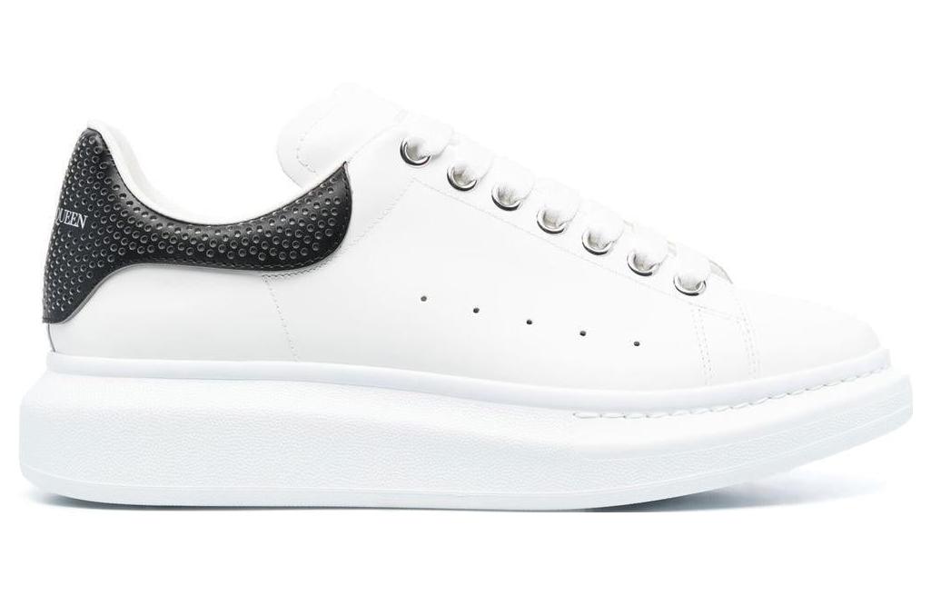 Order 알렉산더 맥퀸 오버사이즈 스니커즈 '화이트 블랙 펀칭 힐' 735769-WICYP-9089