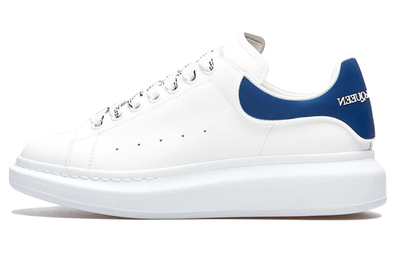 Buy アレキサンダー・マックイーン オーバーサイズスニーカー 白/青 625156WHXMT9086