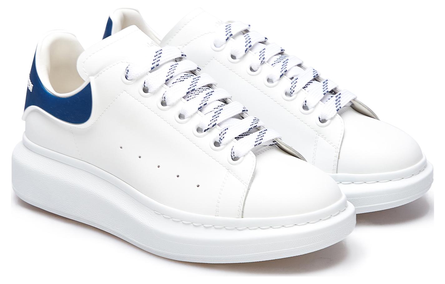 Order アレキサンダー・マックイーン オーバーサイズスニーカー 白/青 625156WHXMT9086