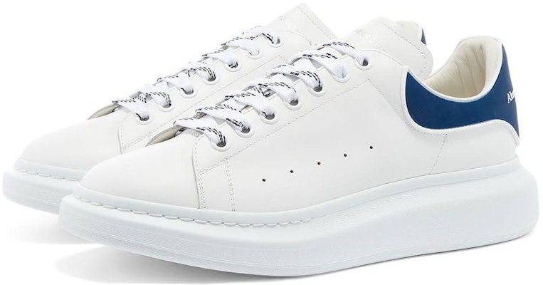 알렉산더 맥퀸 오버사이즈 스니커즈 '화이트 블루' 625156WHXMT9086 Lookbook 알렉산더 맥퀸 오버사이즈 스니커즈 '화이트 블루' 625156WHXMT9086