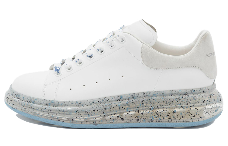 Buy Alexander McQueen Oversized Sneaker 'Putih Biru Splatter' 625174-WHYBB-9176