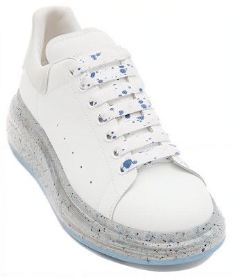 Zapatillas Alexander McQueen Oversized 'Blanco Azul Salpicado' 625174WHYBB9176 Lookbook Zapatillas Alexander McQueen Oversized 'Blanco Azul Salpicado' 625174WHYBB9176