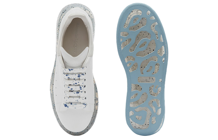 Purchase Zapatillas Alexander McQueen Oversized 'Blanco Azul Salpicado' 625174WHYBB9176