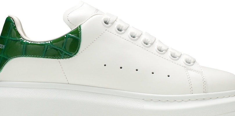 (W) 알렉산더 맥퀸 오버사이즈 스니커즈 '화이트 크롬 그린' 553770-WIAF8-9409 Order (W) 알렉산더 맥퀸 오버사이즈 스니커즈 '화이트 크롬 그린' 553770-WIAF8-9409