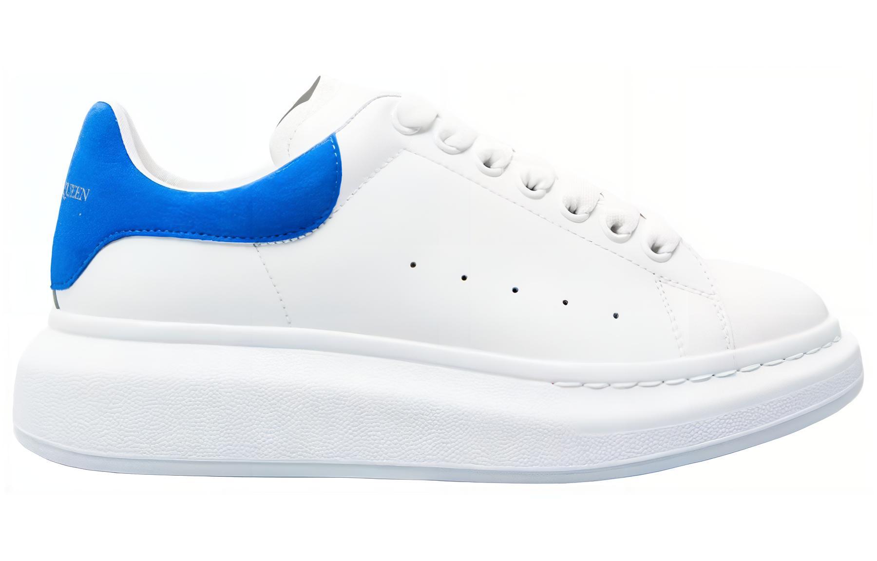 Order Alexander McQueen Oversized Sneaker 'Putih Biru Elektrik' 553680-WHGP7-9124