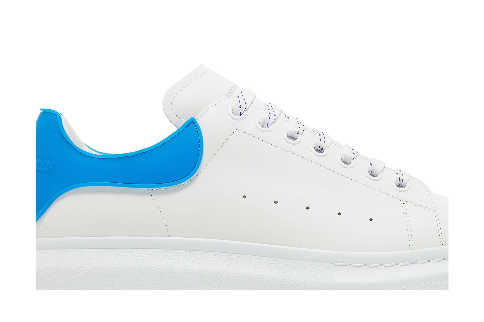 Order Alexander McQueen 亞歷山大·麥昆 舒適低幫 時尚板鞋 男款 白藍