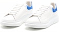 Lookbook Alexander McQueen Oversized Sneaker 'Putih Biru Elektrik' 553680-WHGP7-9124