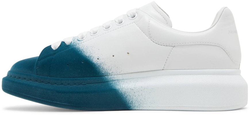 アレキサンダー・マックイーン オーバーサイズスニーカー 白緑スプレー 575415-WHWM2-9706 Lookbook アレキサンダー・マックイーン オーバーサイズスニーカー 白緑スプレー 575415-WHWM2-9706