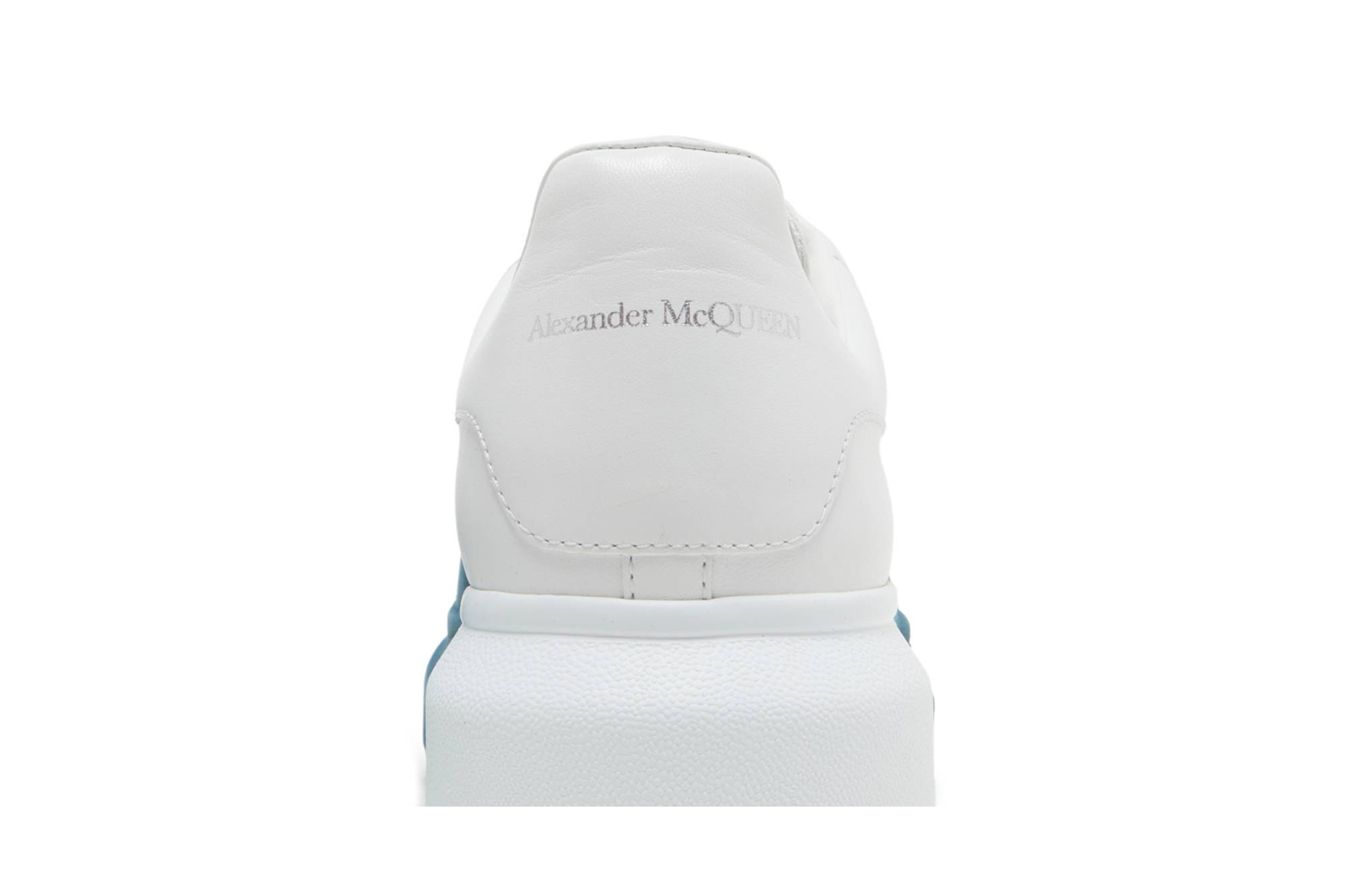 Sizing 亚历山大·麦昆增高鞋 '白色翡翠绿喷绘' 575415-WHWM2-9706