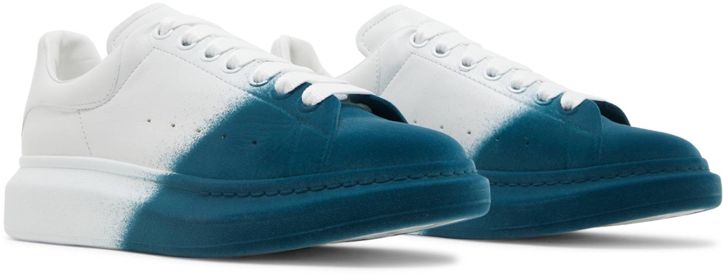 알렉산더 맥퀸 오버사이즈 스니커즈 '화이트 에메랄드 그린 스프레이' (shortened: 맥퀸 오버사이즈 '화이트 에메랄드') 575415WHWM29706 Cheap 알렉산더 맥퀸 오버사이즈 스니커즈 '화이트 에메랄드 그린 스프레이' (shortened: 맥퀸 오버사이즈 '화이트 에메랄드') 575415WHWM29706